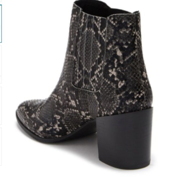 Steve Madden Chelsea stacked heel Boot - Picture 5 of 7